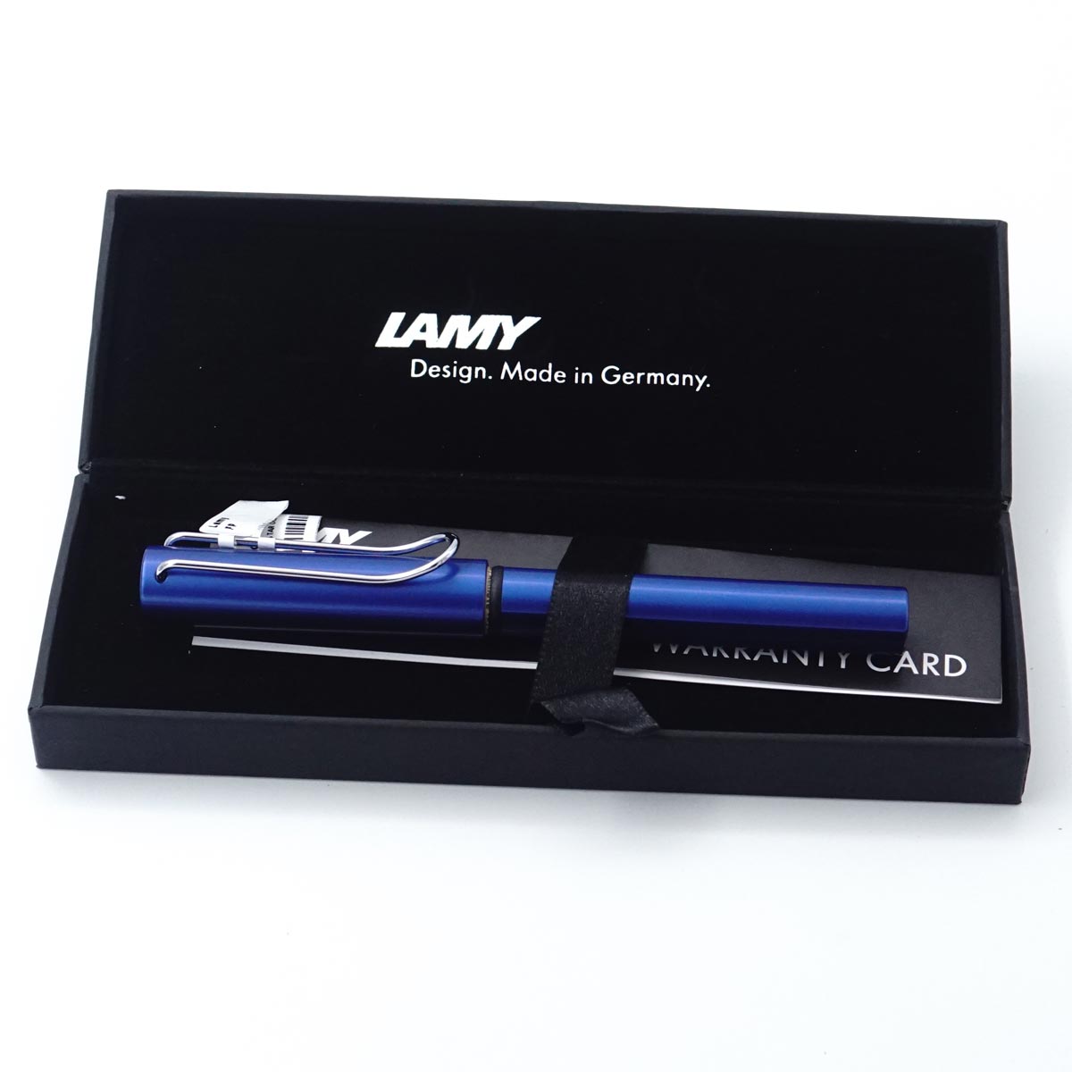 Lamy 321 AL Star ocean Blue Color Body With Sliver Clip Broad Nib Converter Type Fountain Pen  SKU 25287