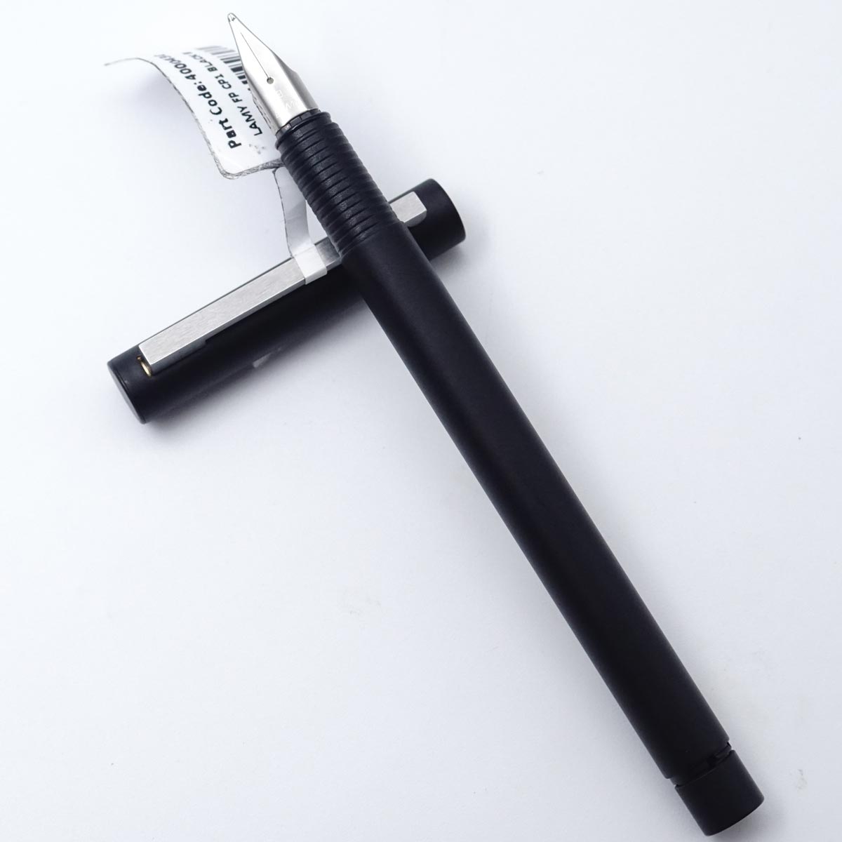 Lamy 430 CP1 Black Color Body With Sliver Clip Broad Nib Converter Type Fountain Pen  SKU 25296