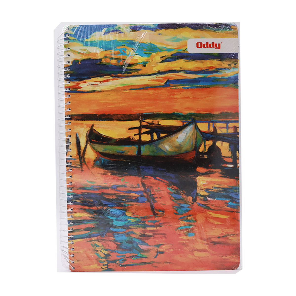 Oddy MSP A4 300 Page Boat Painting  Design Note Book SKU 25879